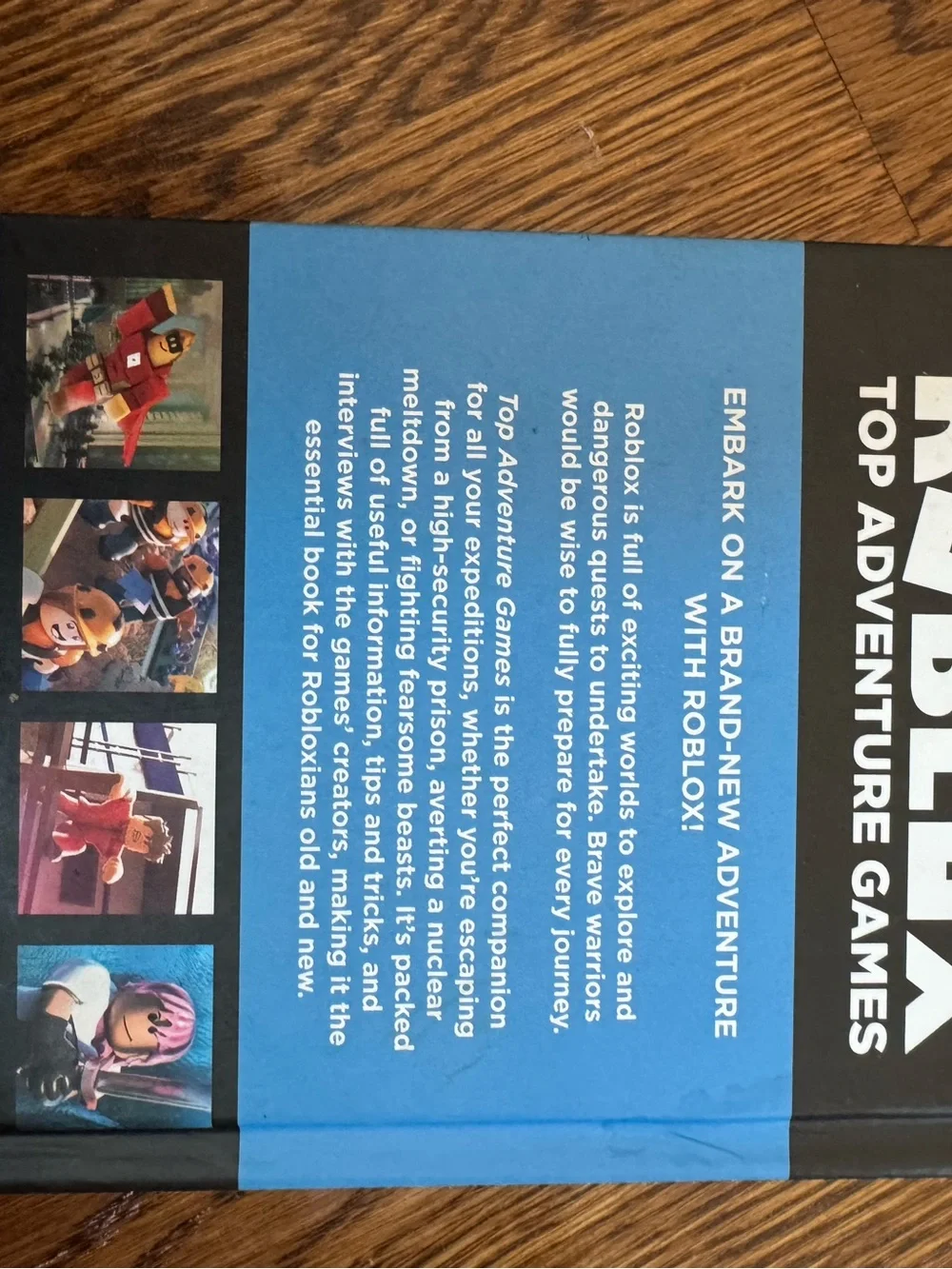 Roblox Top Adventure Games Book -hardback book